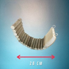 AHŞAP KUŞ KÖPRÜSÜ - 28 CM