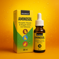 AMİNOSOL VİTAMİN VE AMİNOASİT TAKVİYESİ - 30 ML
